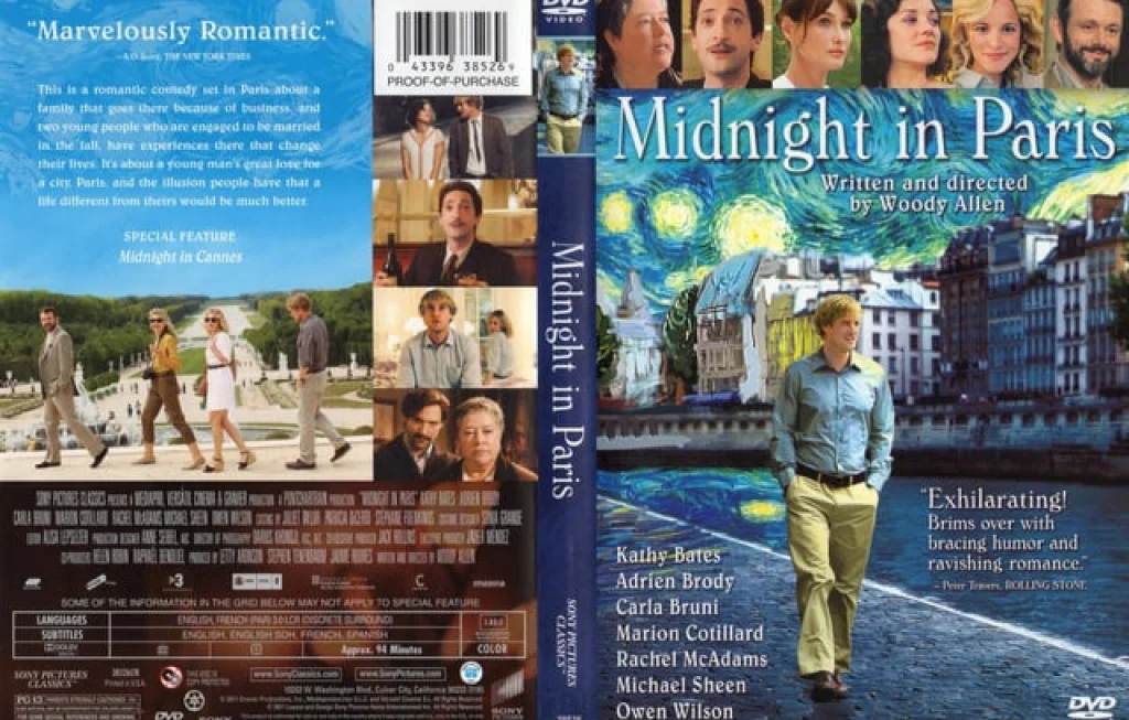Sinopsis Midnight in Paris