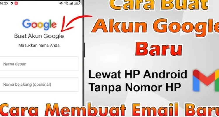 Akun Gmail Baru