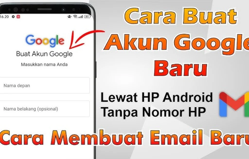 Akun Gmail Baru